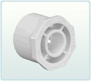 Fitting, PVC, Reducer Bushing, 2"Spg x 1/2"S