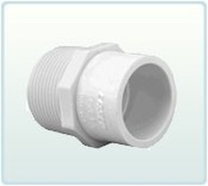 Male Reducing Adaptor, 2" Mpt x 1-1/2" Slip