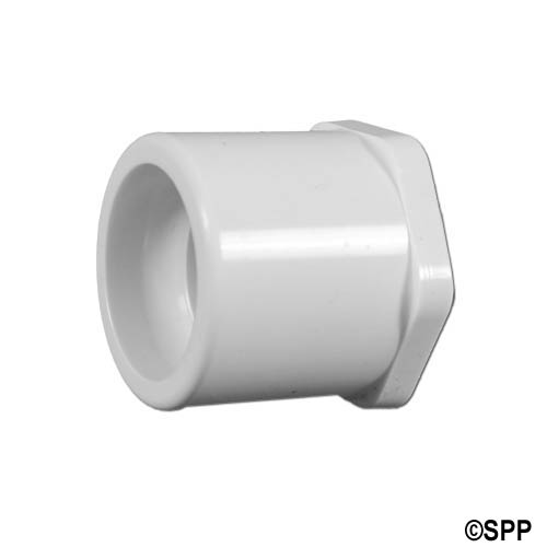 Fitting, PVC, Reducer Bushing, 1"Spg x 1/2"S