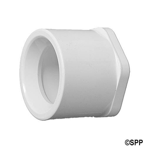 Fitting, PVC, Reducer Bushing, 1-1/2"Spg x 1"S