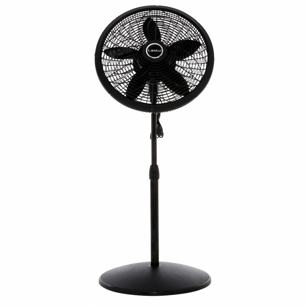 18&quot; Pedestal Fan  Black