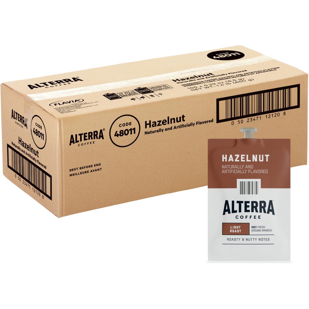 Flavia Freshpack Freshpack Alterra Hazelnut Coffee - Compatible with Flavia Barista, FLAVIA Creation 600, Flavia Creation 500, F