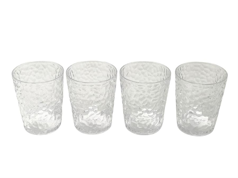 Acrylic Set of 4 - 16 oz DOF Tumblers - 16 OZ. Clear