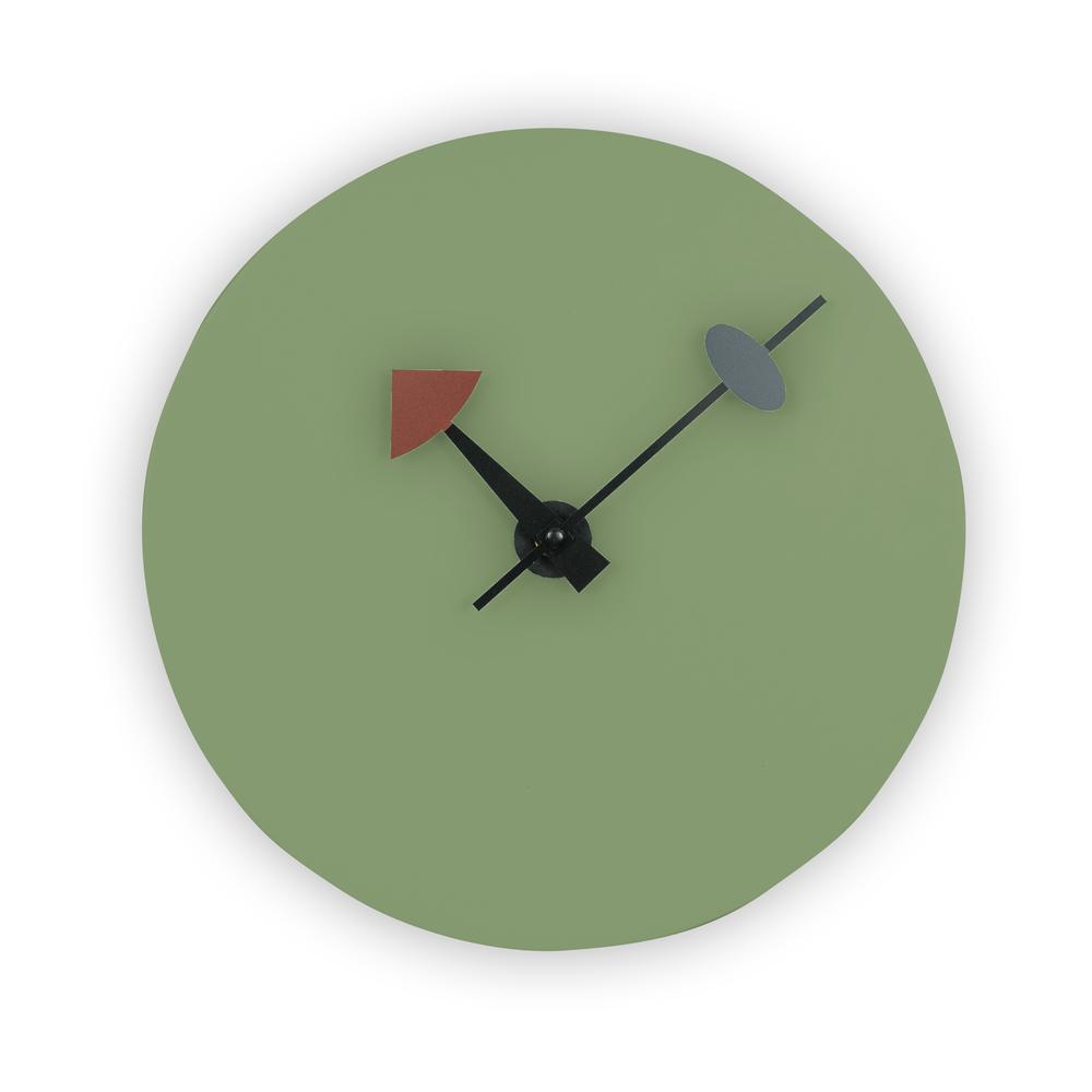 LeisureMod Manchester Modern Classy Design Round Silent Non-Ticking Wall Clock MCLR11MT