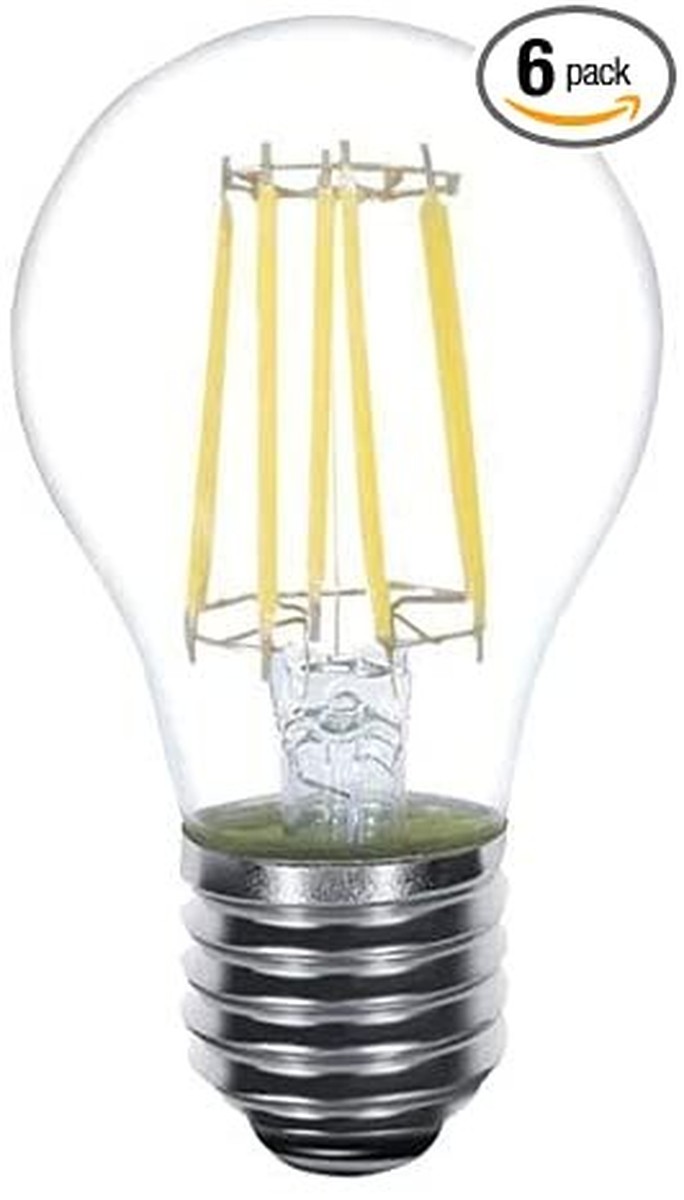 Lenawee LEN-41070-UL 6W A19 Filament E26 2700K Light Bulb