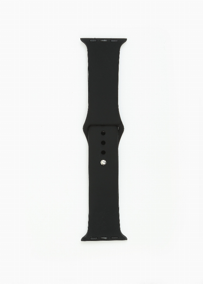 Silicone Apple Watch Band - 38/40mm Black