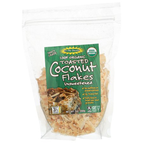 Let's Do Organics Organic Toasted Coconut Flakes (12x7 OZ)