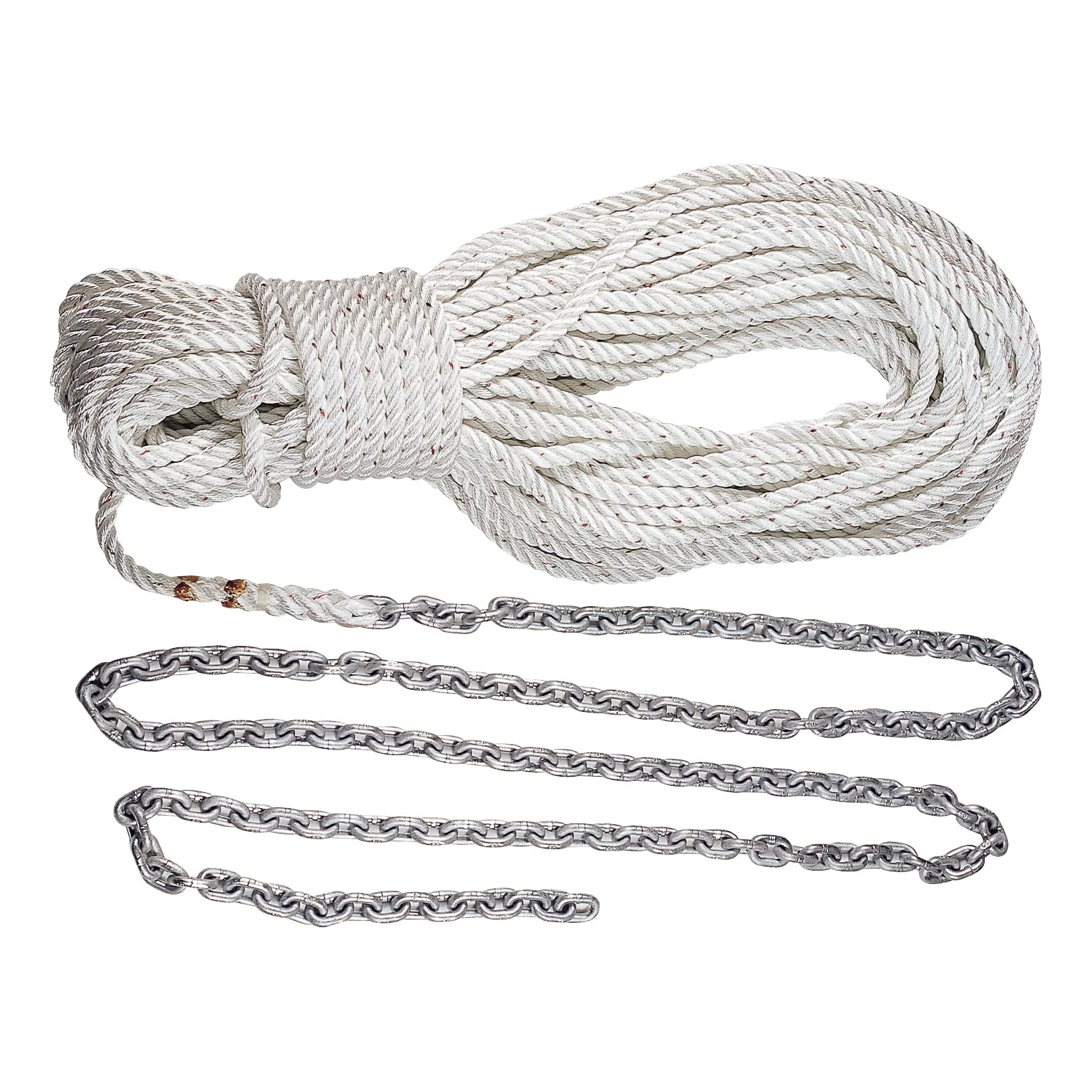 Lewmar Premium Anchor Rode 215' - 15' of 1/4" Chain & 200' of 1/2" Rope w/Shackle