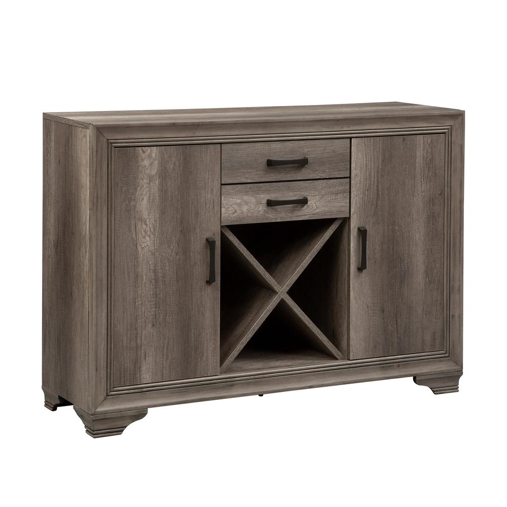 Tanners Creek Server, W51 x D16 x H36, Gray