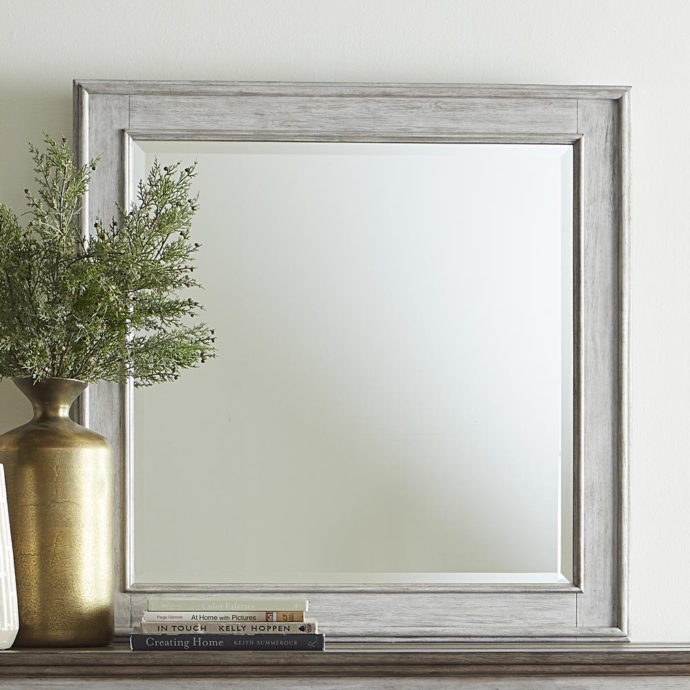 Heartland Landscape Mirror, Antique White