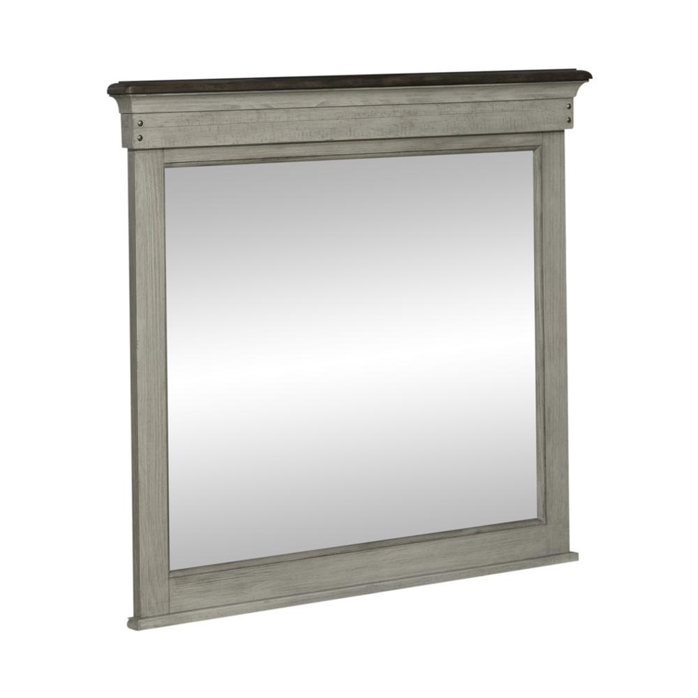 Landscape Mirror Farmhouse White