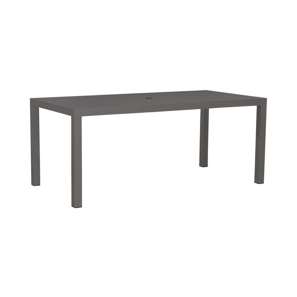 Outdoor Rectangular Leg Table - Granite Transitional Grey