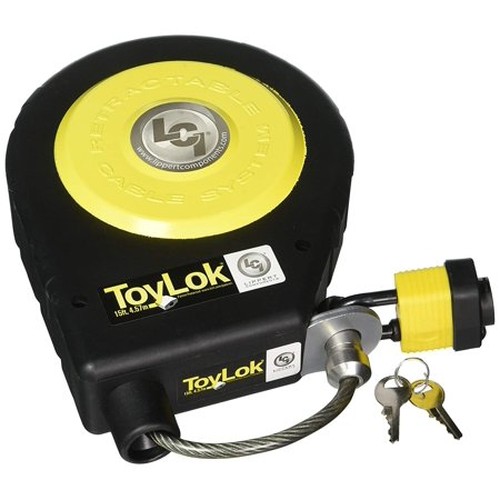 Tolylok Nylon 15Ft Cable Lock With Padlock