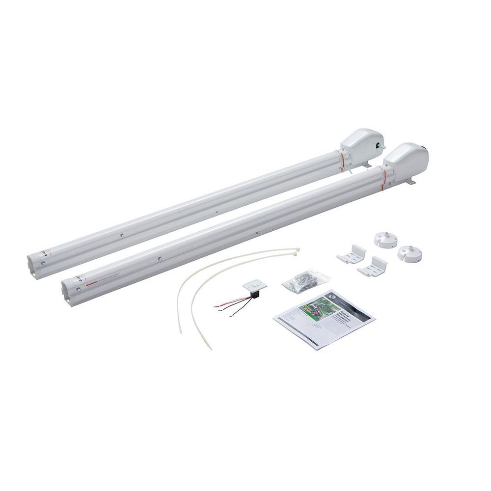 UNIVERSAL AWNING HARDWARE - SOLERA POWER 12V 69 INCH - INFINITE - AM KIT - WHITE