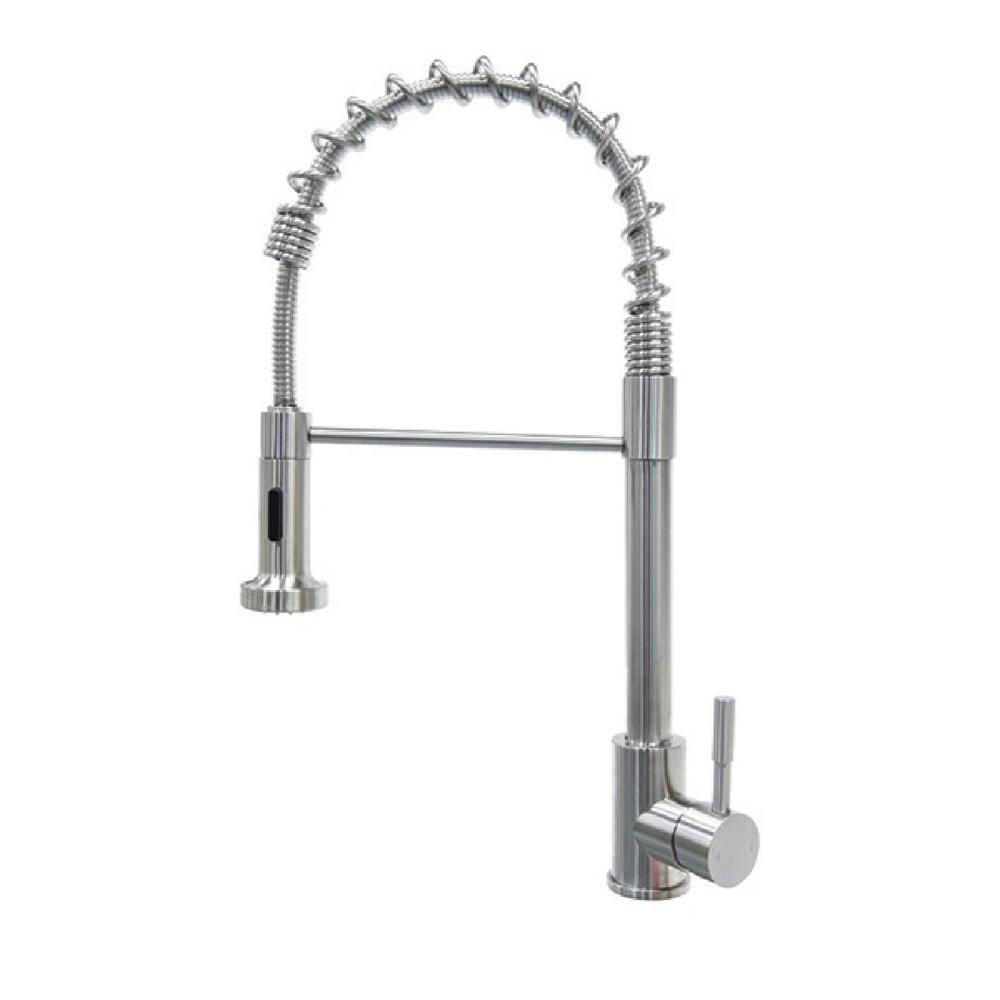 Stainless Steel Spring Faucet (Retail Box)