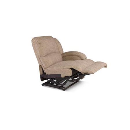 Armless Recliner, Seismic 2019; 23X36X41 (Grantland Doeskin)