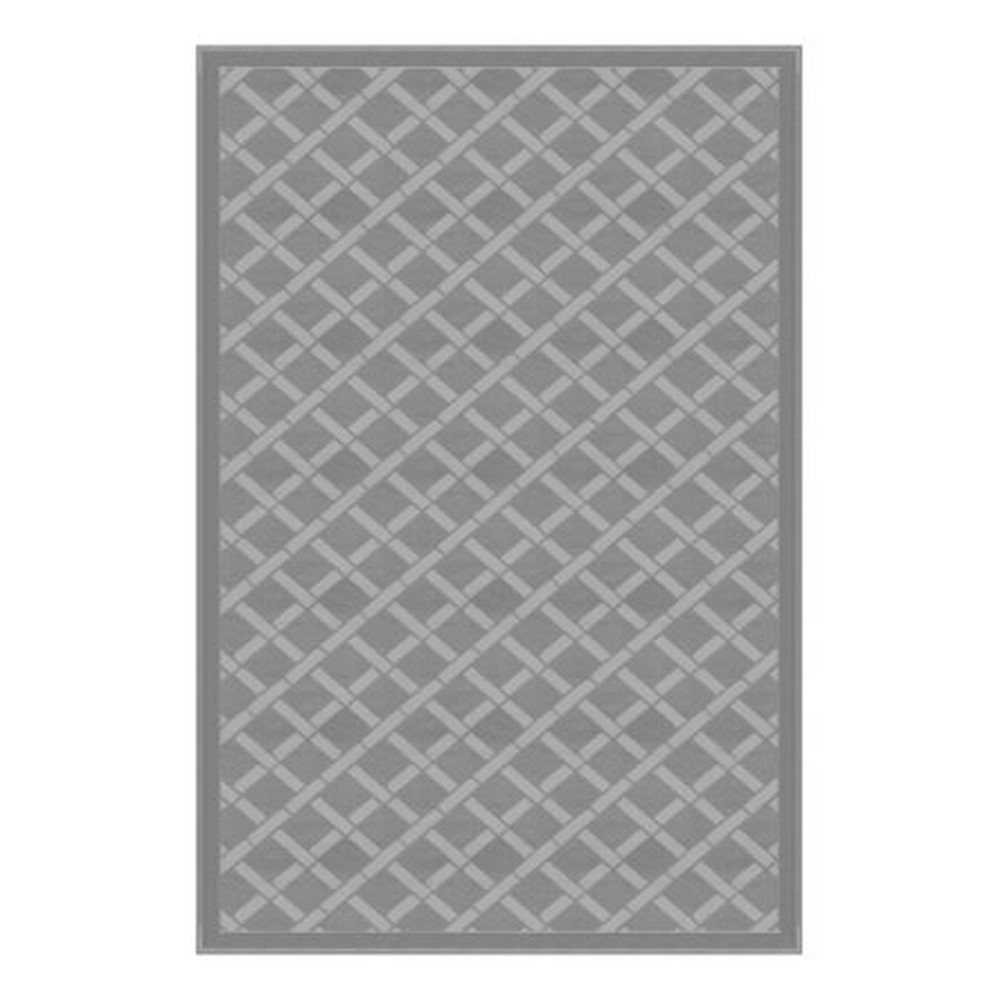 ALL WEATHER 8FTX12FT GREY PATIO MAT