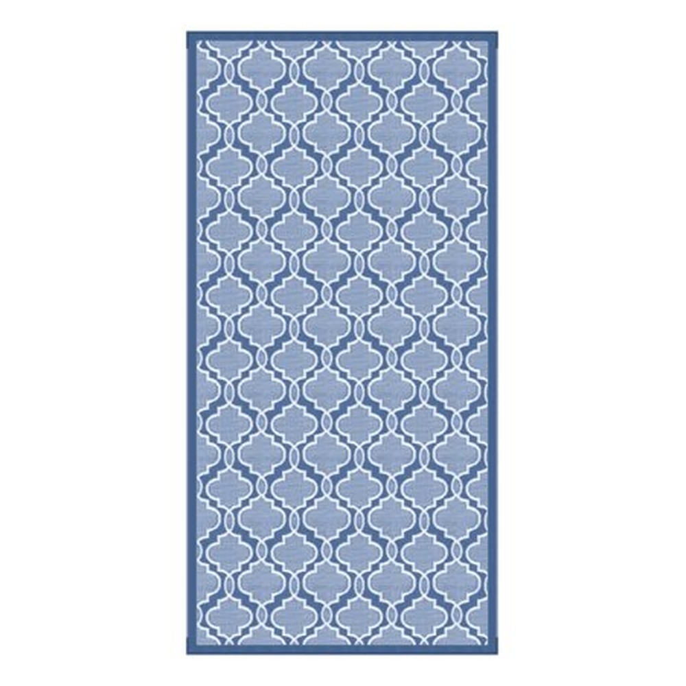 ALL WEATHER 8FTX16FT BLUE PATIO MAT