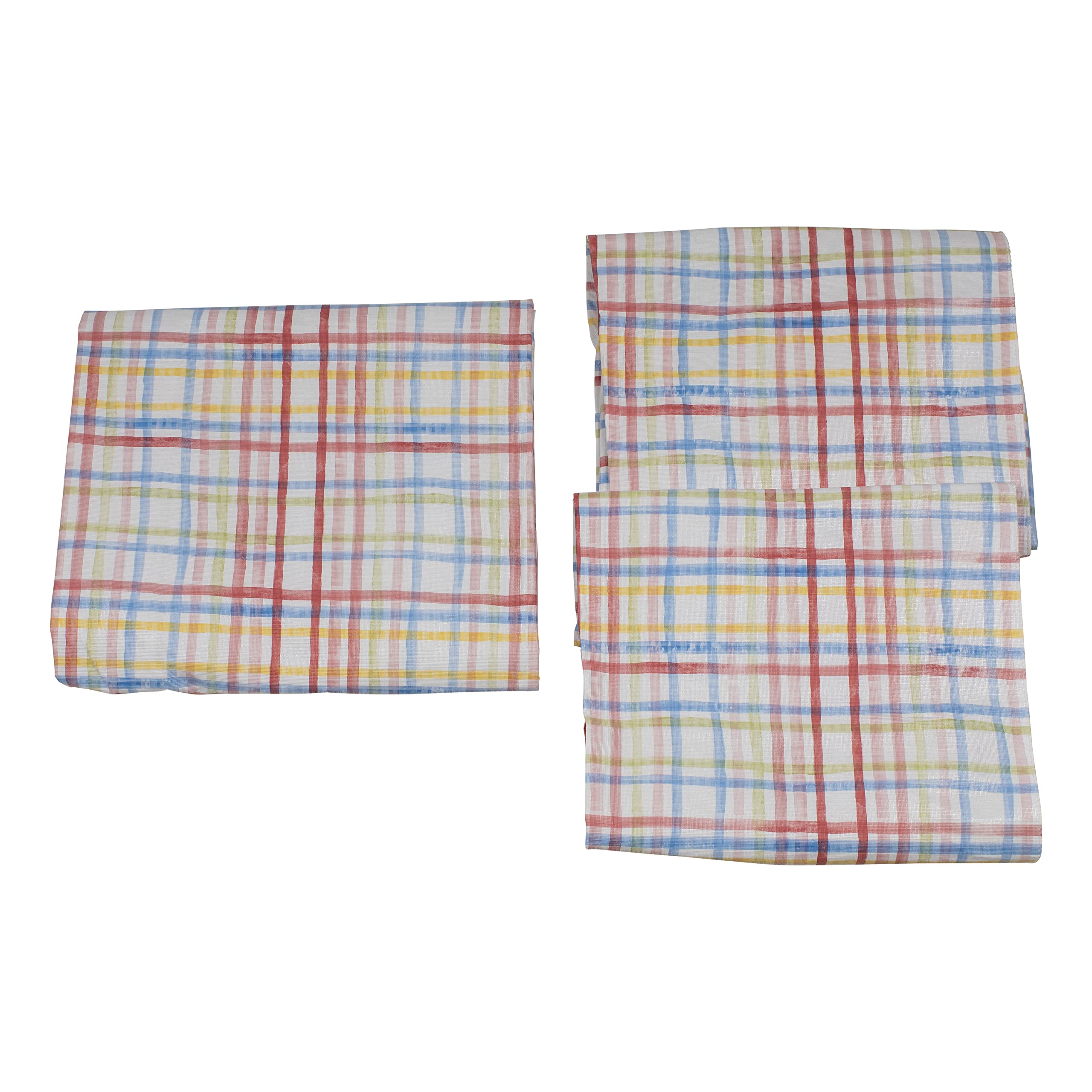 LIPPERT 3 PC PICNIC TABLE COVER SETPLAID PRINT