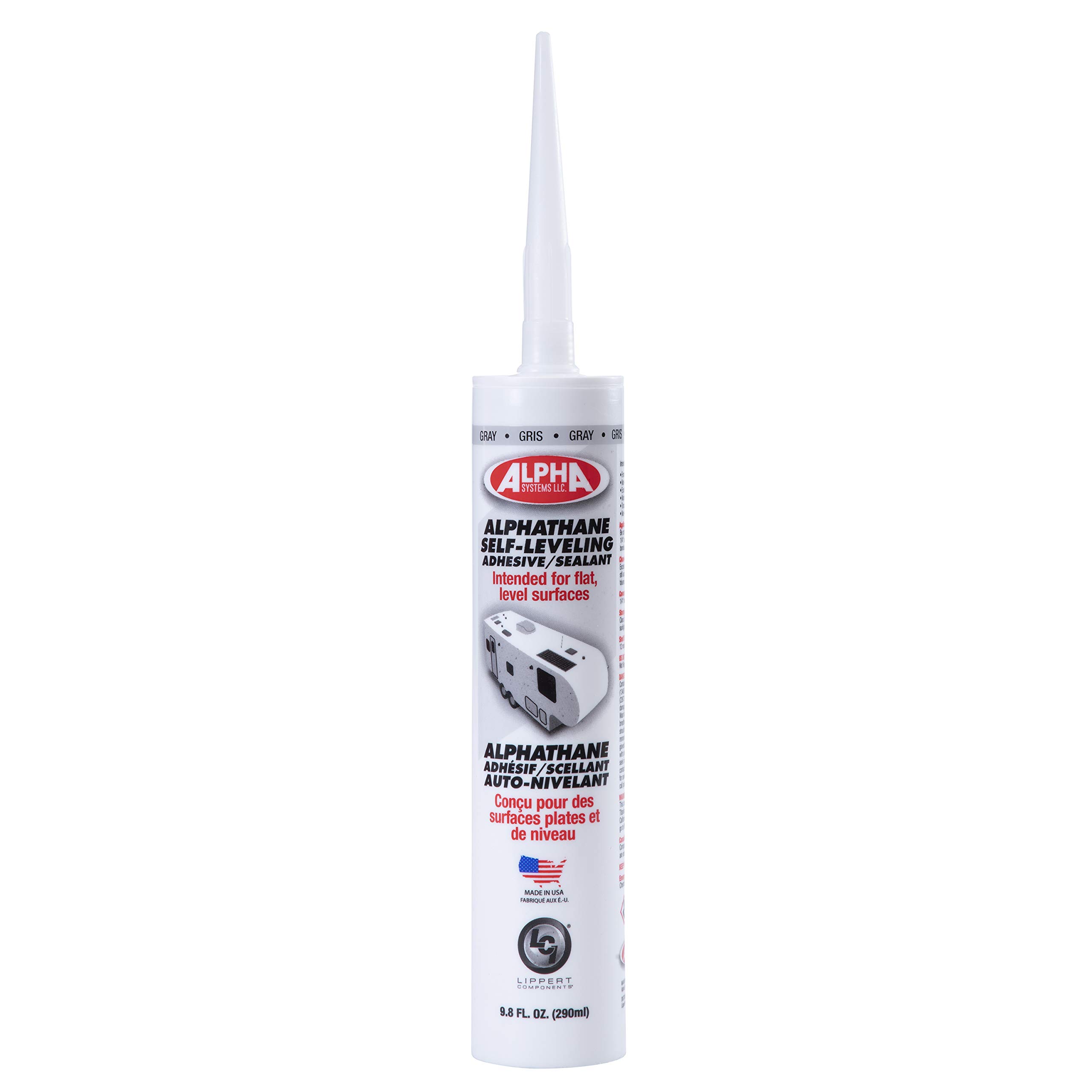 5121 GREY ALPHATHANE 100% SOLIDS SELF LEVELING  9.8 OZ TUBE