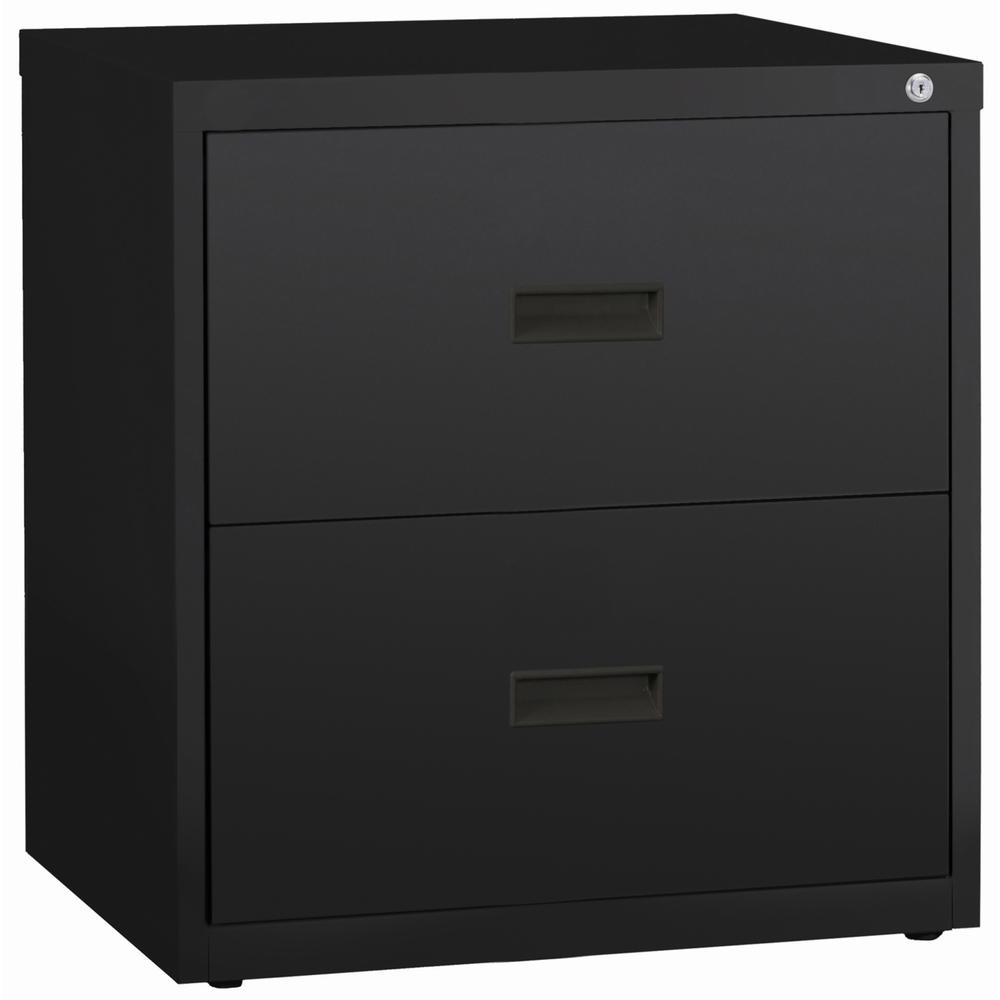 Lorell Lateral File - 2-Drawer - 30" x 18.6" x 28.1" - 2 x Drawer(s) for File - A4, Letter, Legal - Interlocking, Ball-bearing S