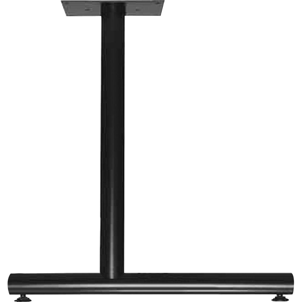 Lorell Training Table C-Leg Table Base - Steel - Black