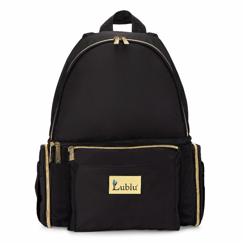 Lublu Diaper Bag - Satin Black