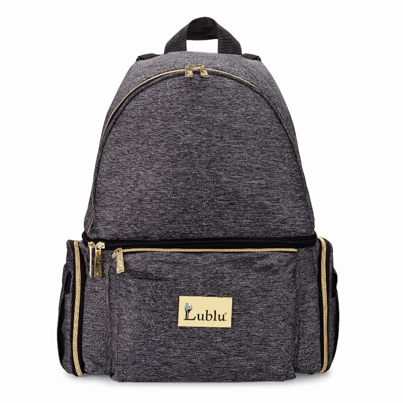 Lublu Diaper Bag - Oxford Grey