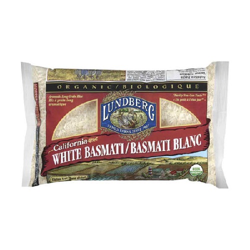 Lundberg Farms Basmati White Rice (1x25lb)