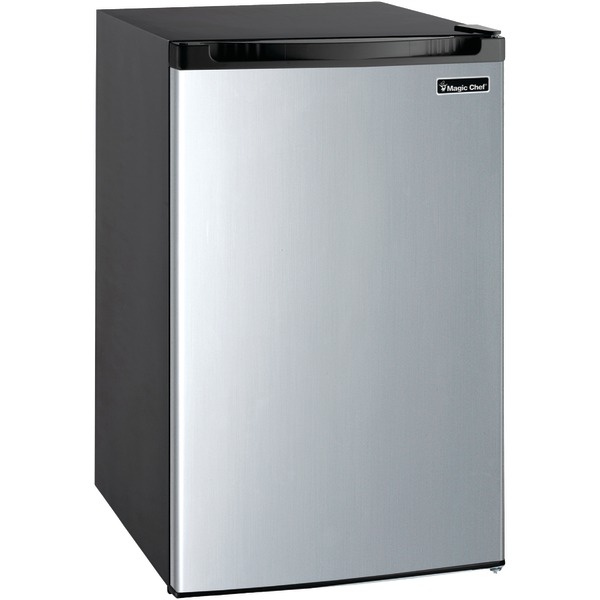 Magic Chef MCBR440S2 4.4 Cubic-ft Refrigerator (Stainless Look)