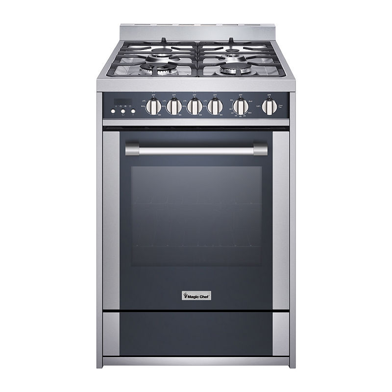 24" Gas Freestanding Range, Convection Oven