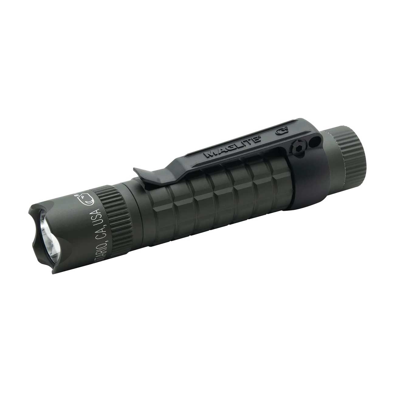 MAGLITE MAG-TAC CR123 LED Flashlight Crowned Bezel - Foliage Green