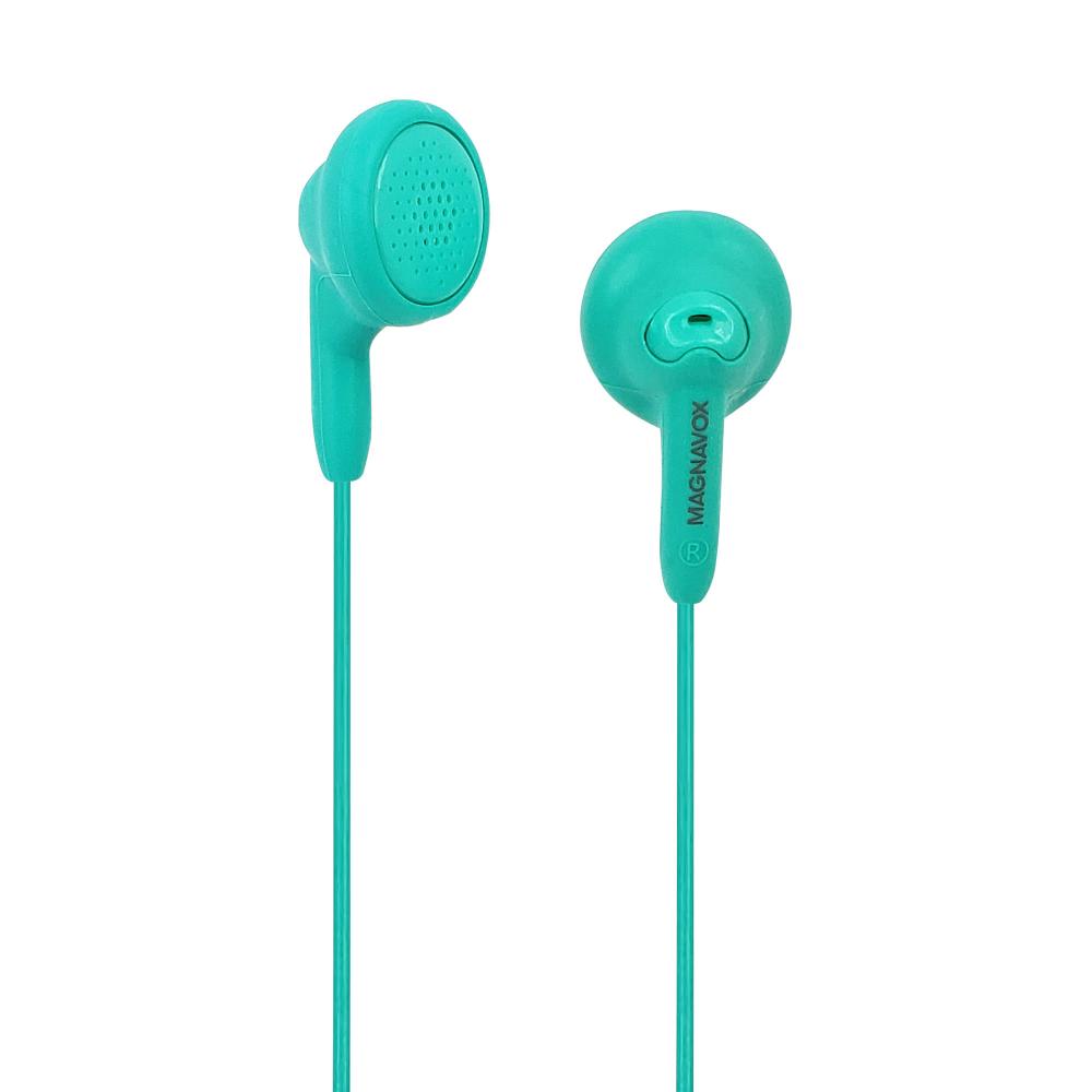 Magnavox MHP4820-TL Teal Silicone Earbuds With High Quality