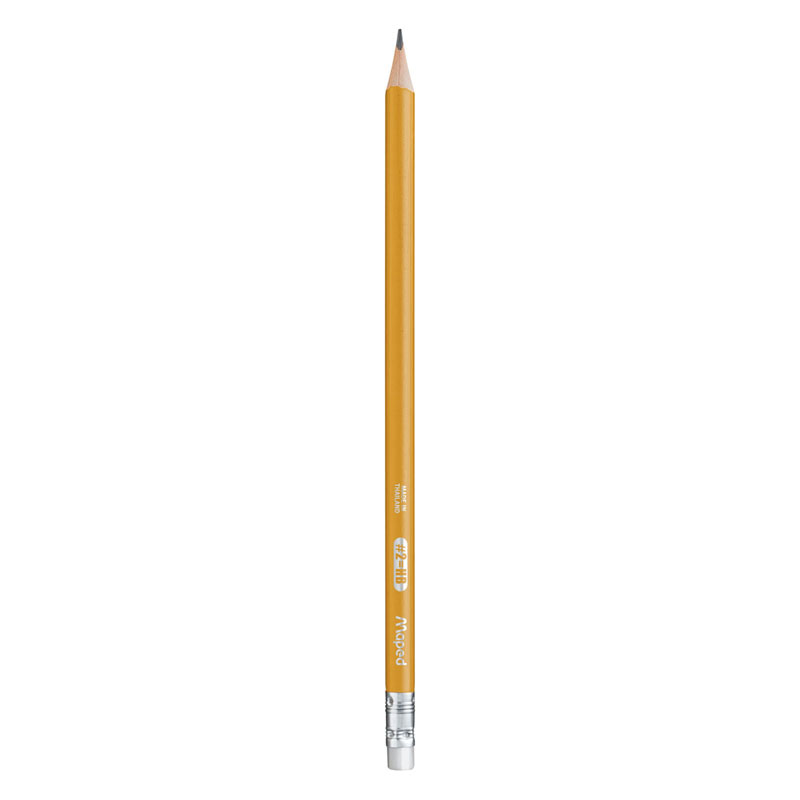 Essentials Yellow Triangular Graphite #2 Pencils, Pack of 144