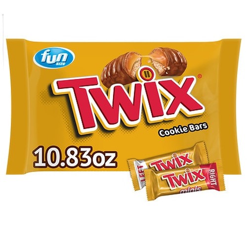 Cookie Bars, Fun Size, 10.83 oz Bag, 4 Bags/Box, Free Delivery in 1-4 Business Days