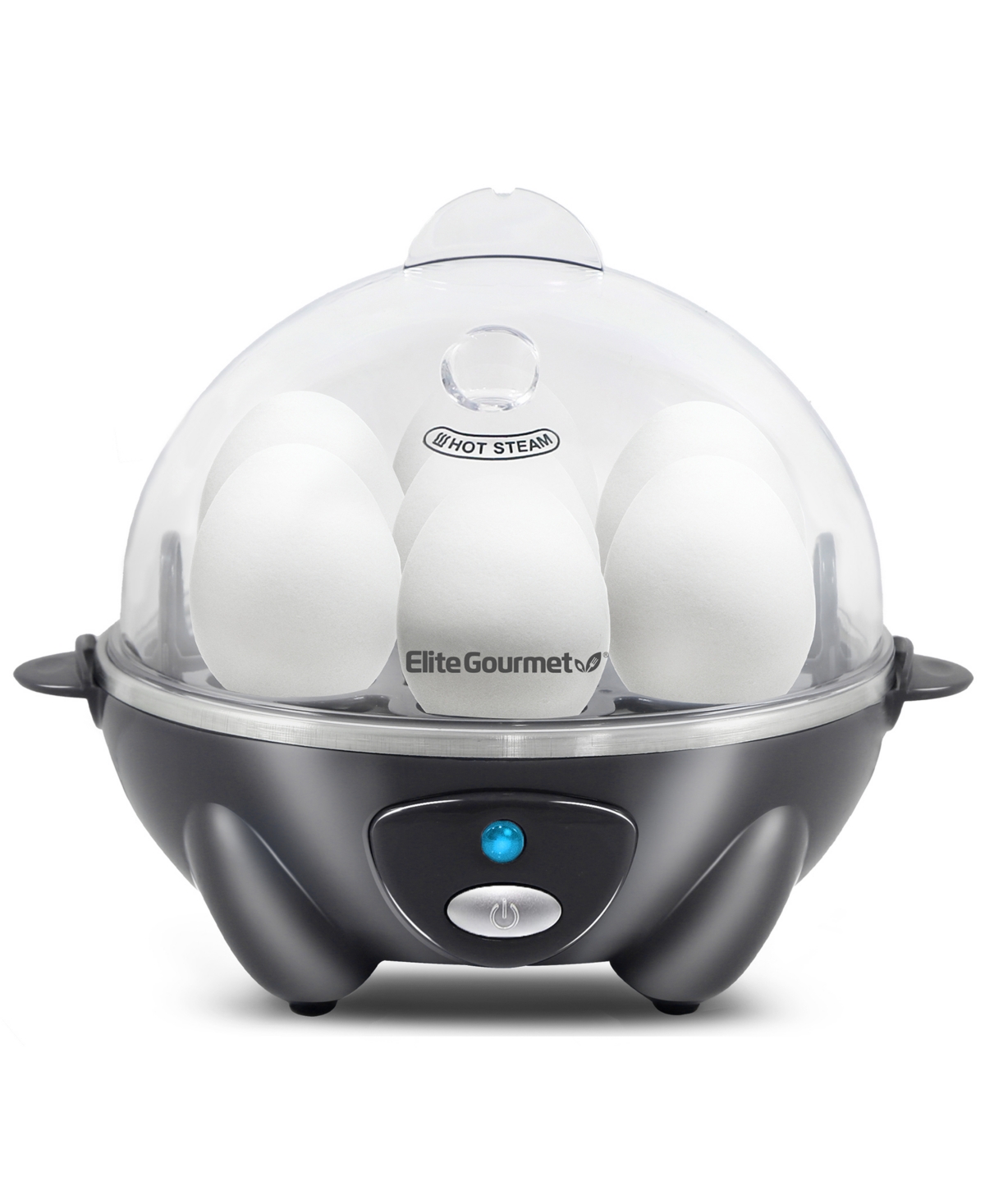 Elite EGC007DKG Dark Grey Easy Egg Cooker