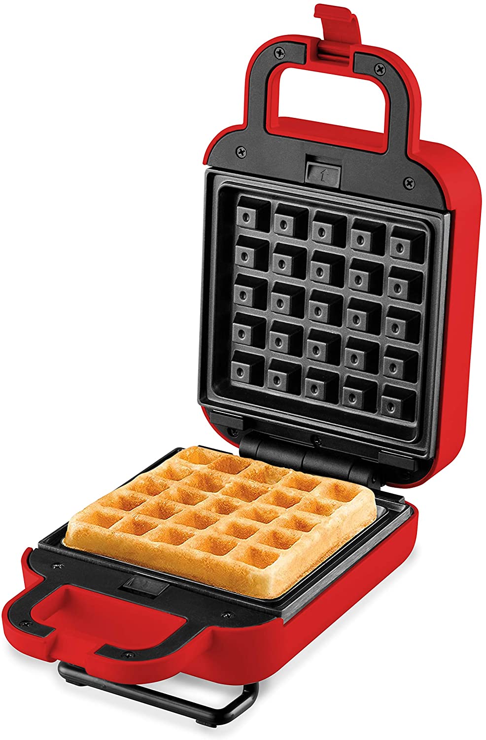 Elite EWM1500R Red 3 In 1 Waffle,Sandwich Maker And Grill