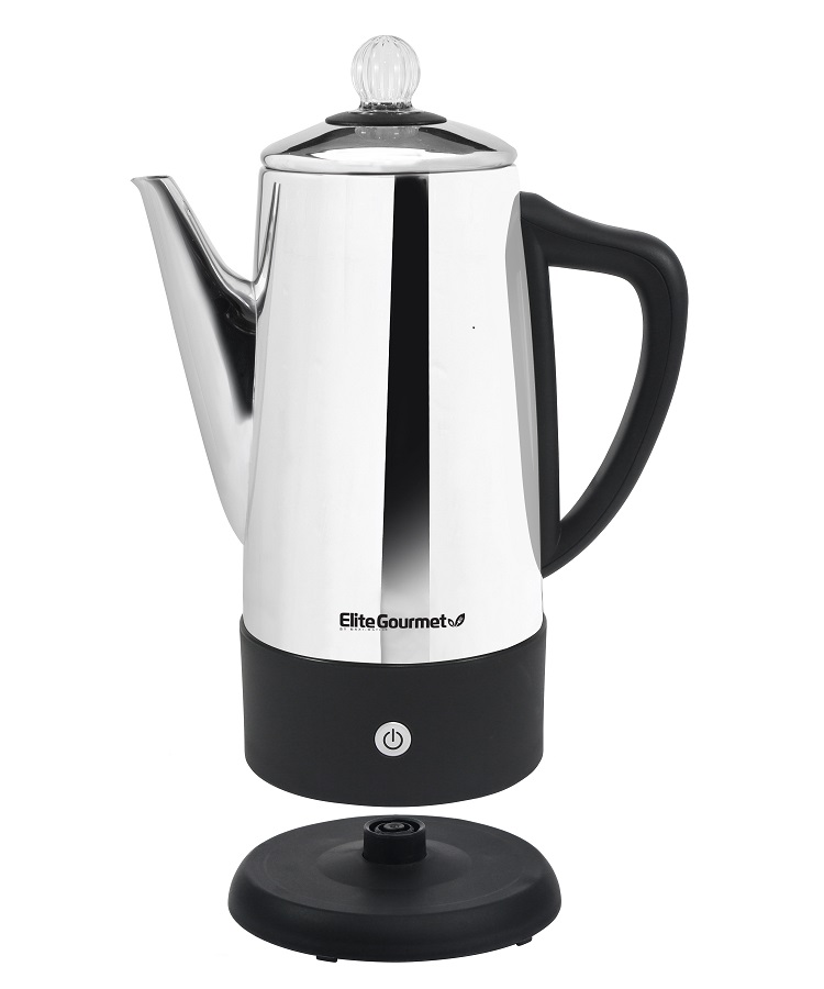 Elite EC812 Stainless Steel 12 Cup Percolator