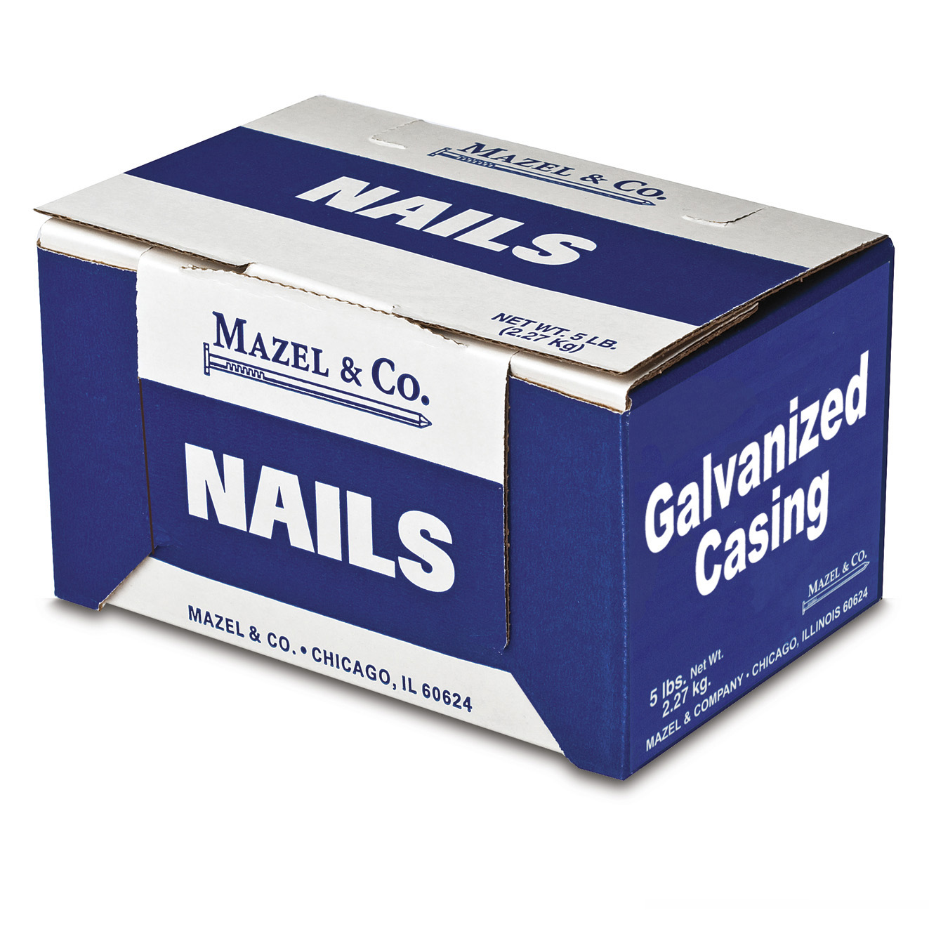 5# 16D Galvanized Casing Nails