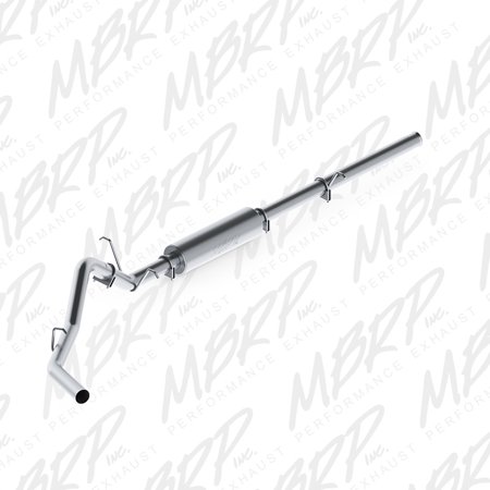 09-13 CHEVROLET/GMC 1500 ALUMINIZED STEEL 3IN CAT BACK SINGLE SIDE EXIT