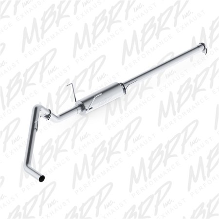 03-13 RAM HEMI 2500/3500 ALUMINIZED STEEL 3IN CAT BACK SINGLE SIDE EXIT