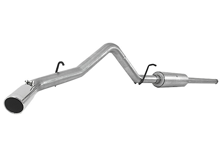 14-17 SILVERADO/SIERRA 1500 4.3L V6/5.3L V8 3IN CAT BACK EXHAUST KIT,SINGLE SIDE EXIT,ALUMINUM