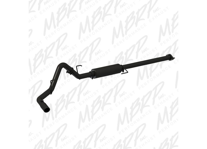 15-17 F150 2.7L/3.5L ECOBOOST 3IN CAT BACK,SINGLE,BLACK