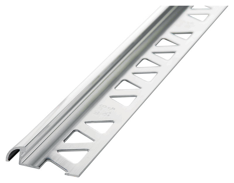 31385 5/16X96 Brt Clr Bullnose