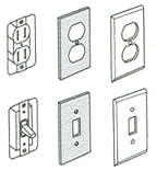 03434 White Light Switch Seals