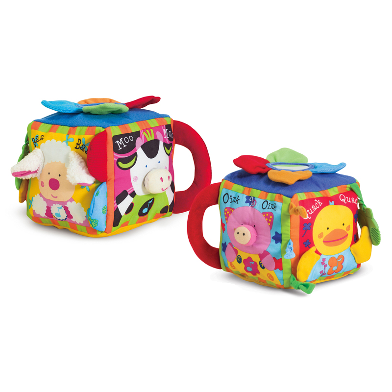 Musical Farmyard Cube Learning Toy