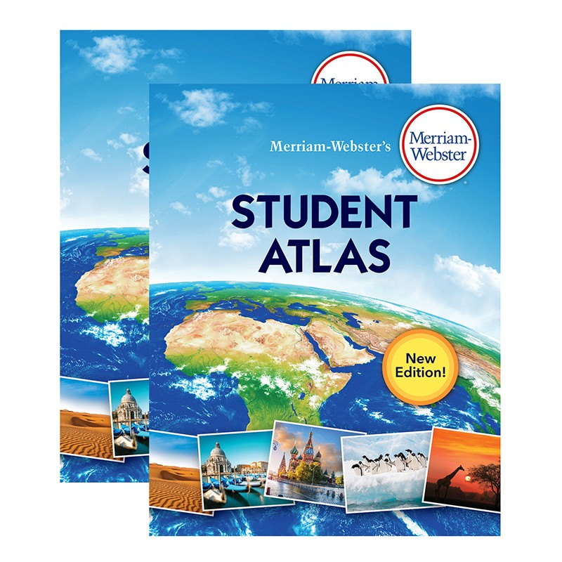 Merriam-Webster's Student Atlas, Pack of 2