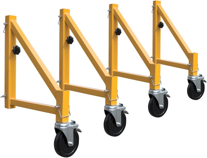 14? Scaffold Outriggers With Casters, Set of 4