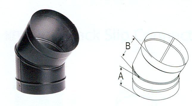 6DBK-E45 6 In. 45 Degree Elbow