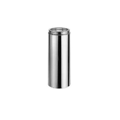 7" X 18" Dura Vent Duratech Chimney Length, 430-Alloy Stainless Inner Liner, Stainless Outer